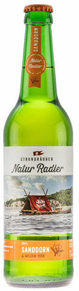 Störtebeker Braumanufaktur Strandräuber Natur Radler Sanddorn & Weizen-Bier