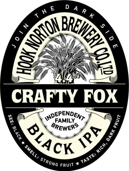 Hook Norton Brewery Crafty Fox Black IPA