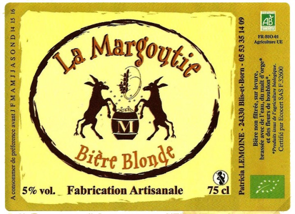 La Margoutie Biere Blonde
