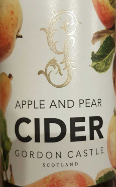 Gordon Castle Scotland Apple and Pear Cider