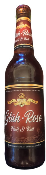 Rosenbrauerei Pößneck Glüh-Rose