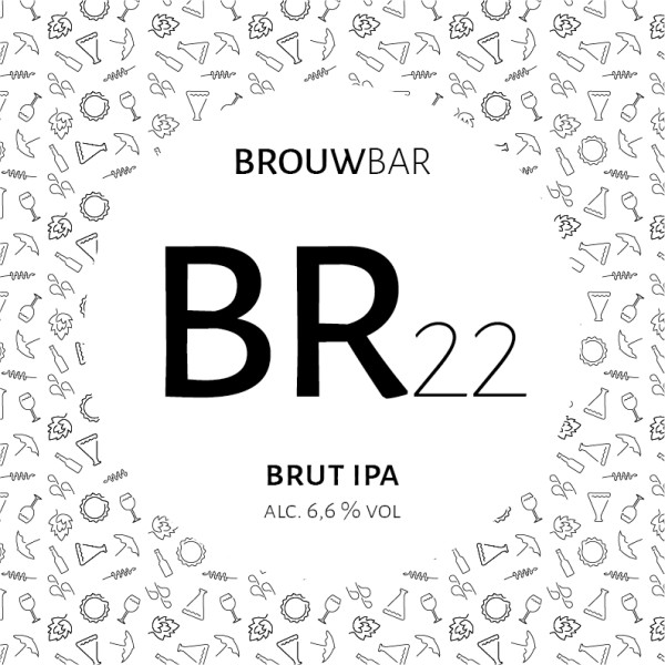 Brouwbar BR22 Brut IPA