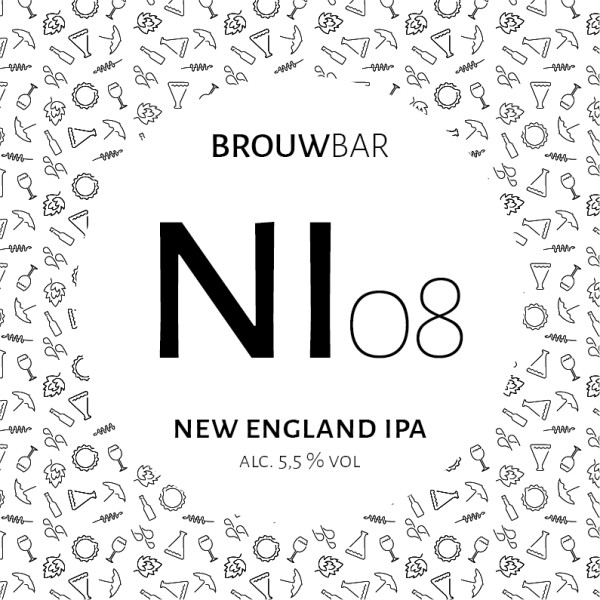 Brouwbar NI08 New England IPA
