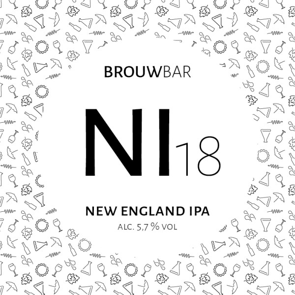 Brouwbar NI18 New England IPA
