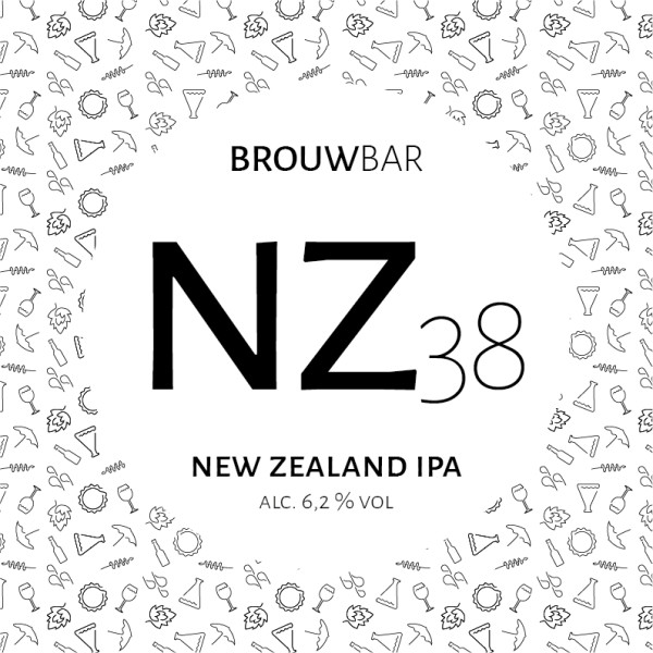 Brouwbar NI62 New England IPA