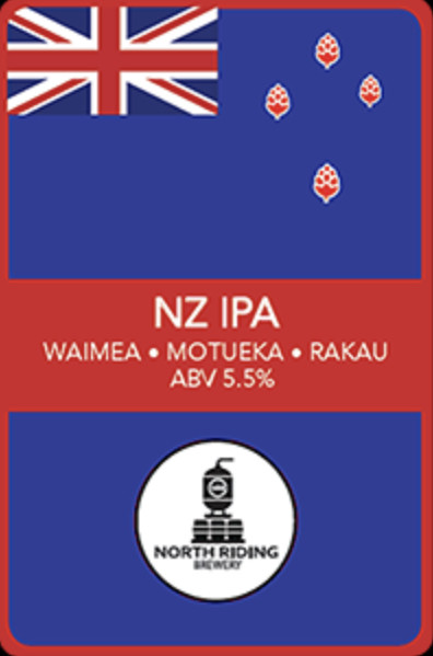 North Riding Brewery NZ IPA - Waimea Motueka Rakau