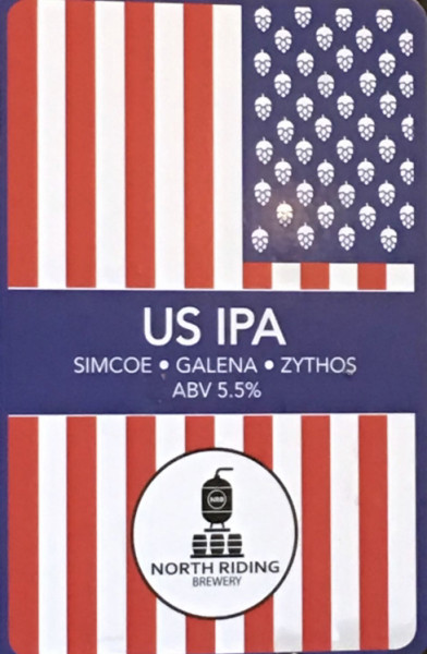 North Riding Brewery US IPA - Simcoe Galena Zythos