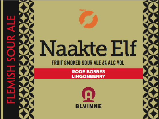 Brouwerij Alvinne Naakte Elf Rode Bosbes / Lingonberry
