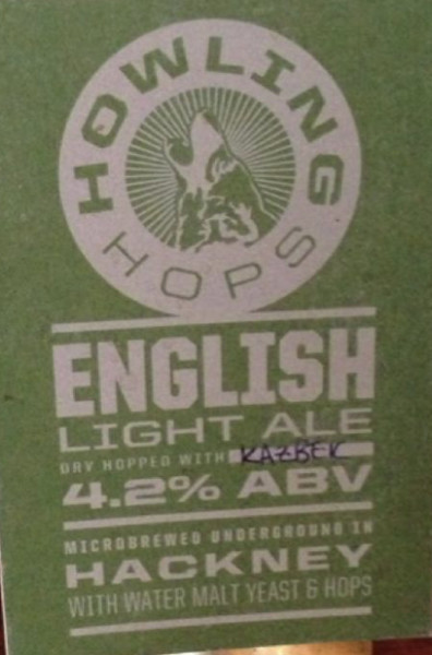 Howling Hops English Light Ale