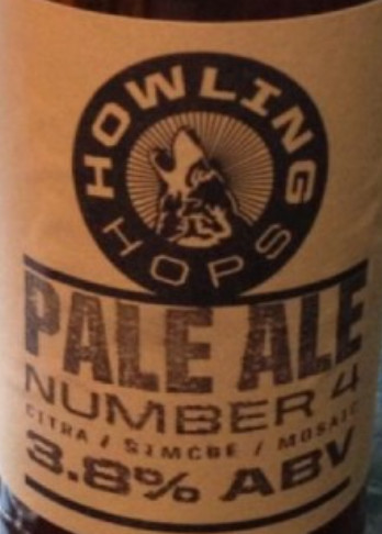 Howling Hops Pale Ale - Number 4