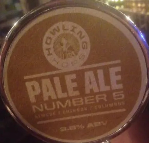 Howling Hops Pale Ale - Number 5
