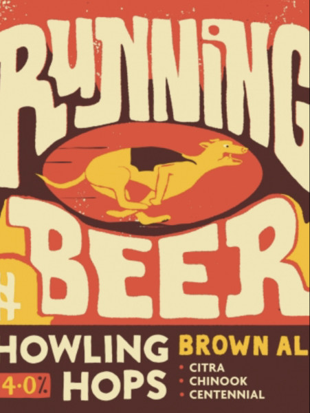 Howling Hops Running Beer - Brown Ale