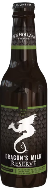 New Holland Brewing Company Dragon's Milk Reserve: Rye Barrel-Aged Stout with Cinnamon, Toasted Chilies & Vanilla