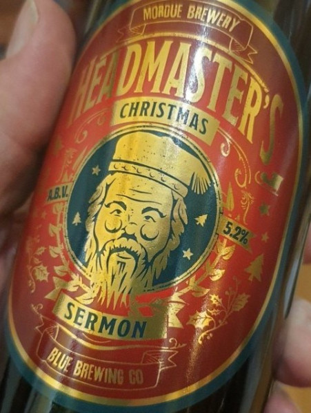 Mordue Brewery Headmasters Christmas Sermon