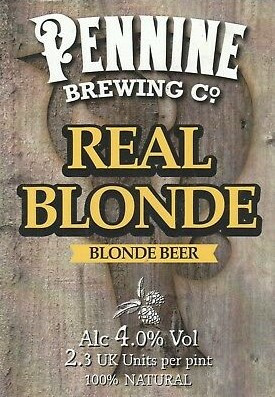 Pennine Brewing Co. Real Blonde