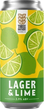 Three Brothers Brewing Co. Lager & Lime