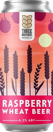 Three Brothers Brewing Co. Raspberry Wheat Beer