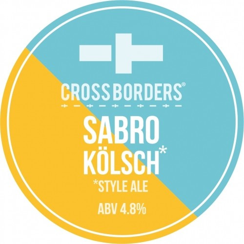Cross Borders Brewing Company Sabro Kolsch