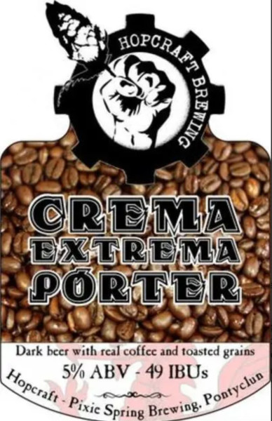 Hopcraft Brewing Crema Extrema Porter