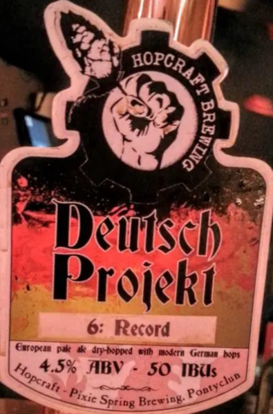 Hopcraft Brewing Deutsch Projekt 6: Record