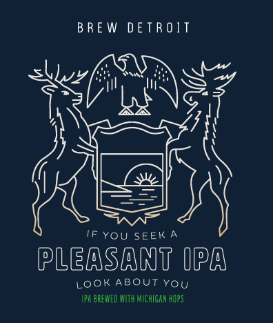 Brew Detroit Pleasant IPA