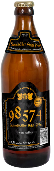 RBV - Regionale Biervermarktung 98574 Schmäkäller Edel Pils
