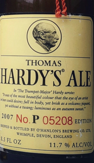 Hanlons Brewery Thomas Hardy's Ale (2007)