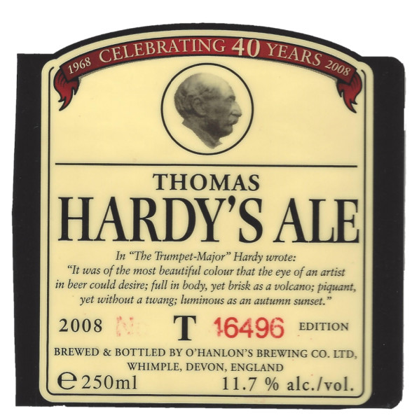 Hanlons Brewery Thomas Hardy's Ale (2008)