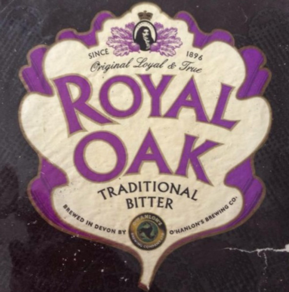Hanlons Brewery Royal Oak Traditional Bitter