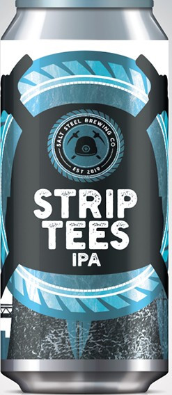 Salt Steel Brewing Co Strip Tees