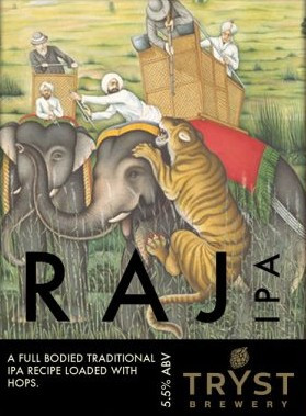 Tryst Brewery Raj India Pale Ale