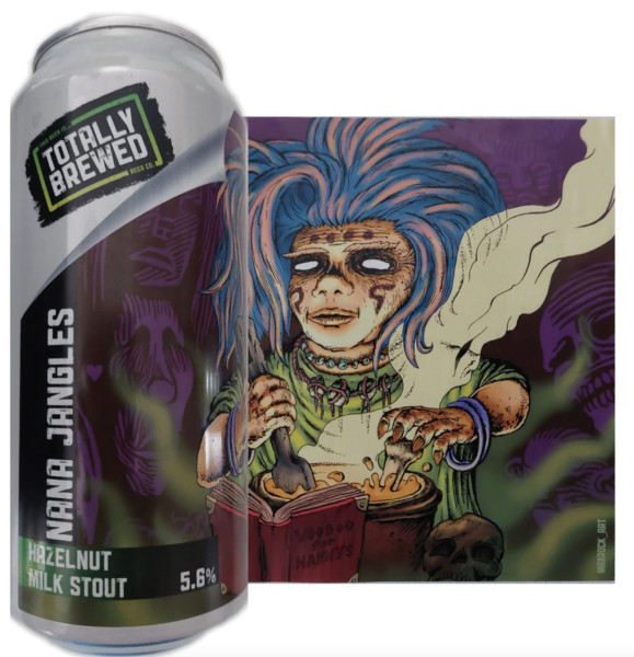 Totally Brewed Nanna Jangles Hazelnut Milk Stout