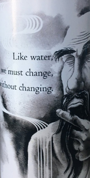 Totally Brewed Like Water, We Must Change, Without Changing