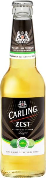 Molson Coors UK Carling Zest Citrus Lager