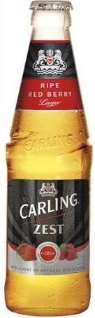 Molson Coors UK Carling Zest Red Berry Lager