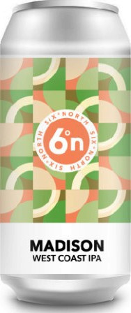 Six Degrees North (Six°North) Madison West Coast IPA