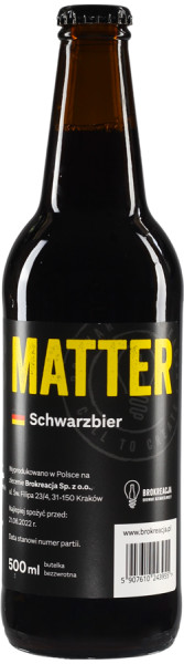 Brokreacja All Beers Matter Schwarzbier
