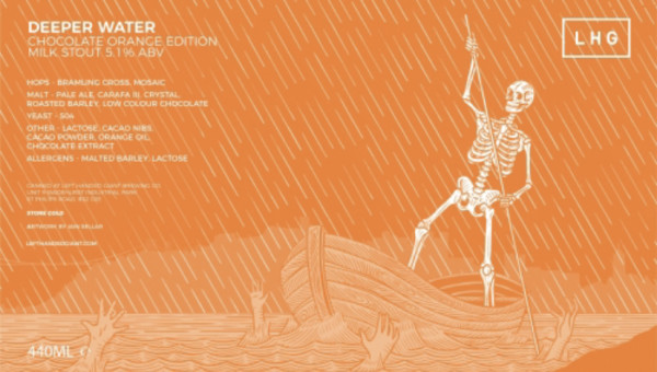 Left Handed Giant Brewing Co. Deeper Water - Chocolate Orange Edition