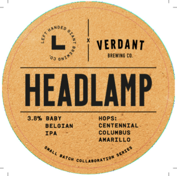 Left Handed Giant Brewing Co. Headlamp