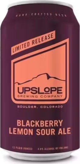 Upslope Brewing Company Blackberry Lemon Sour Ale