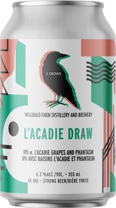 2 Crows Brewing Co. L’Acadie Draw
