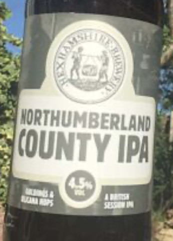 Hexhamshire Brewery Northumberland County IPA