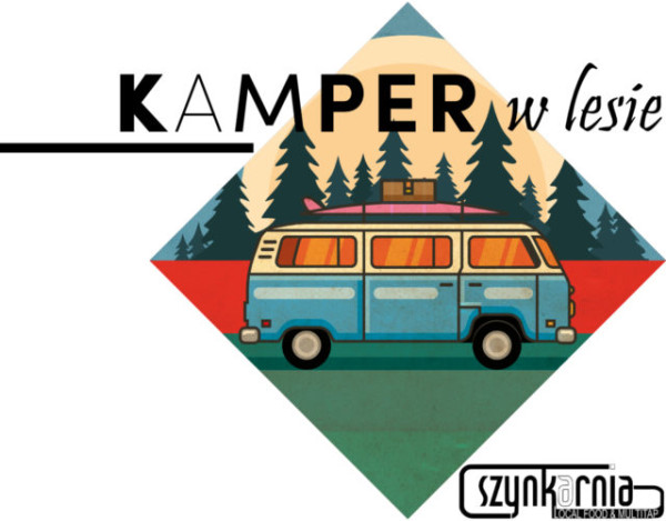 Browar Cztery Ściany Kamper w Lesie