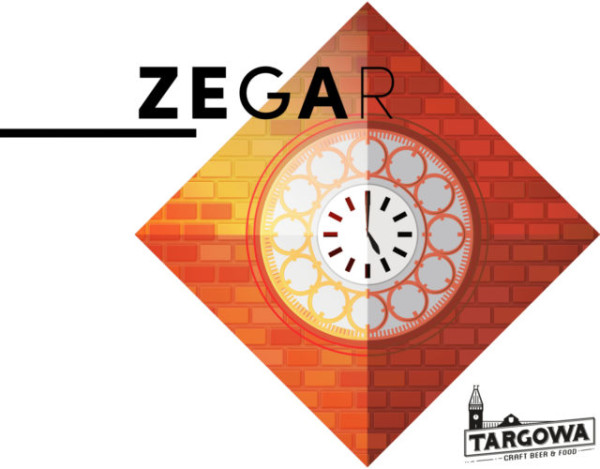 Browar Cztery Ściany Zegar