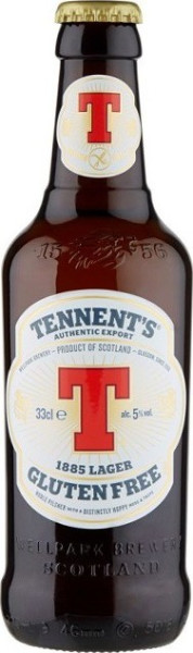 Tennent Caledonian (Wellpark Brewery) 1885 Lager Gluten Free