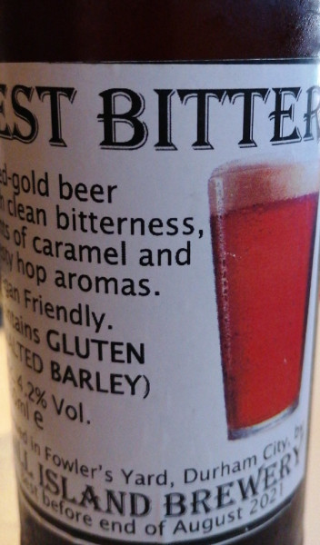 Hill Island Microbrewery Best Bitter
