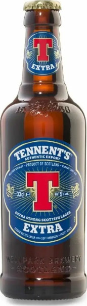 Tennent Caledonian (Wellpark Brewery) Extra Strong Scottish Lager