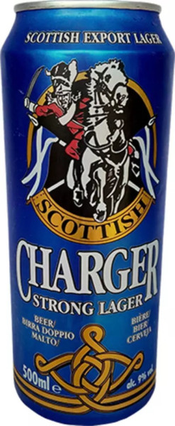 Tennent Caledonian (Wellpark Brewery) Scottish Charger Strong Lager