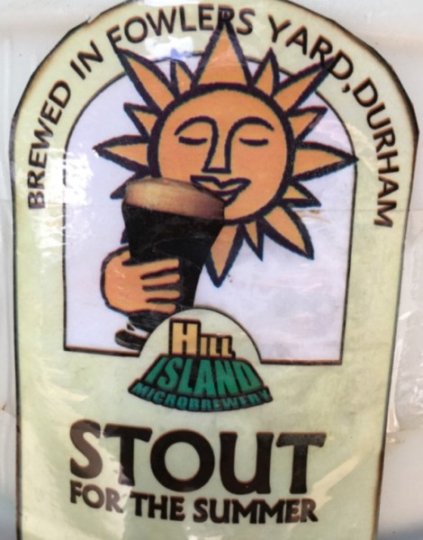Hill Island Microbrewery Stout For The Summer