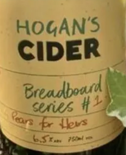Hogan's Cider Breadboard Series #1 - Pears for Heirs